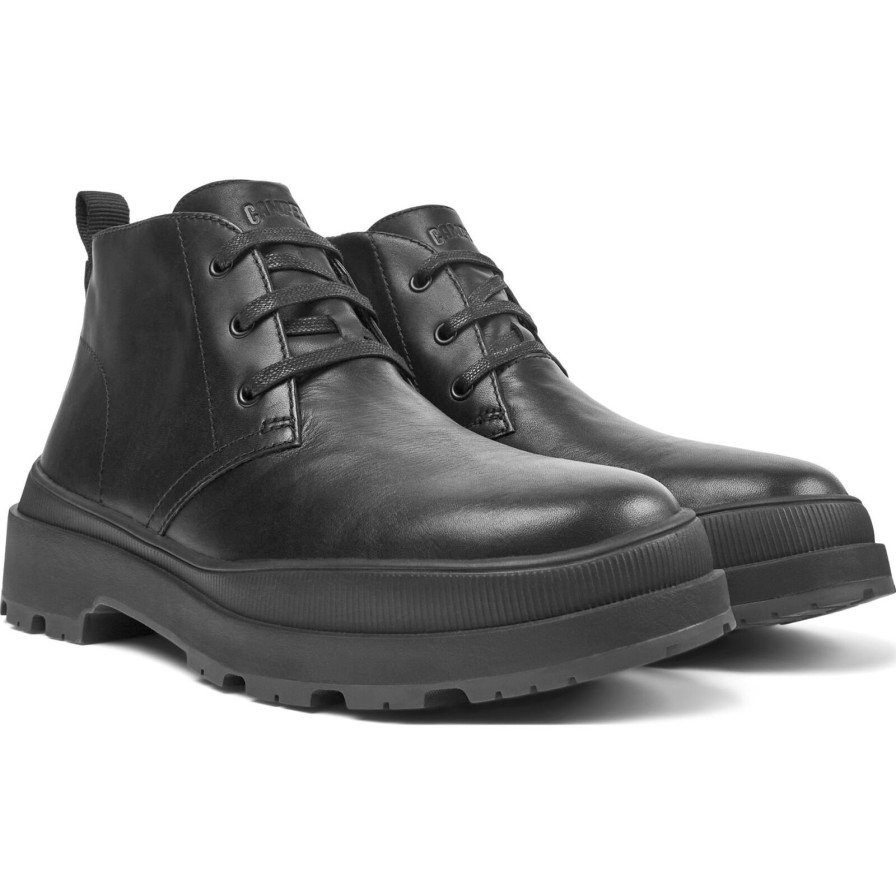 For Men Camper Ankle Boots | Camper Force Negro