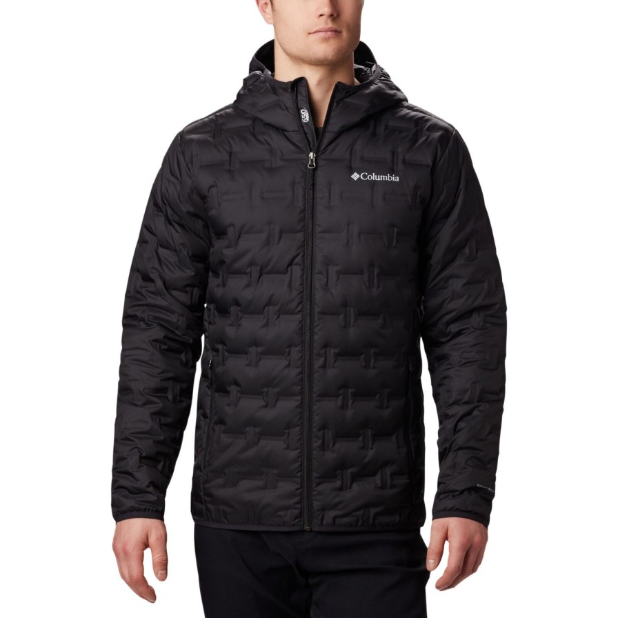 For Men Columbia Jackets | Columbia Delta Ridge Down Hooded Jacket Men'S