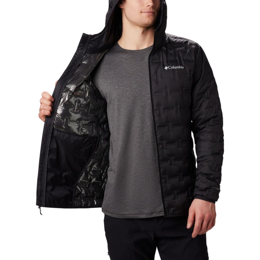 For Men Columbia Jackets | Columbia Delta Ridge Down Hooded Jacket Men'S